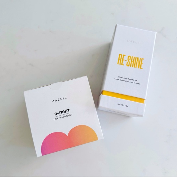 Maelys Other - MAELYS Skincare Bundle: B-TIGHT Booty Mask & RE-SHINE Illuminating Body Serum